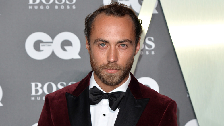 James Middleton beard squinting