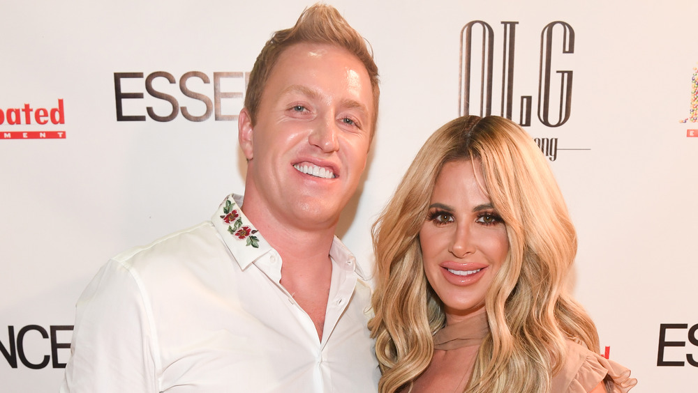 Kroy Biermann and Kim Zolciak-Biermann smiling