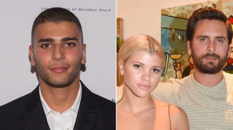 Younes Bendjima, Sofia Richie and Scott Disick