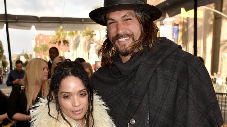 Lisa Bonet and Jason Momoa