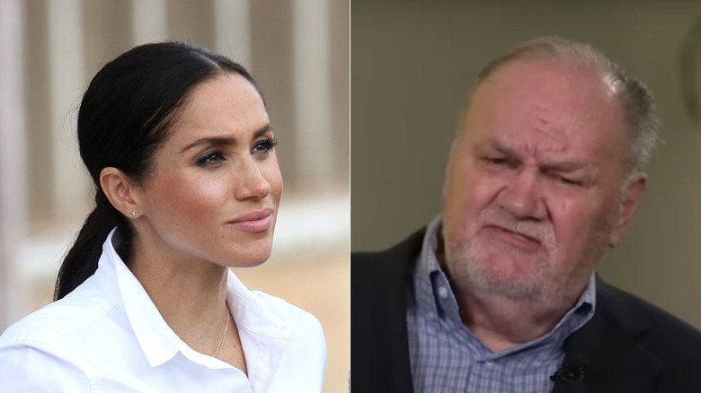 Meghan Markle and father Thomas Markle