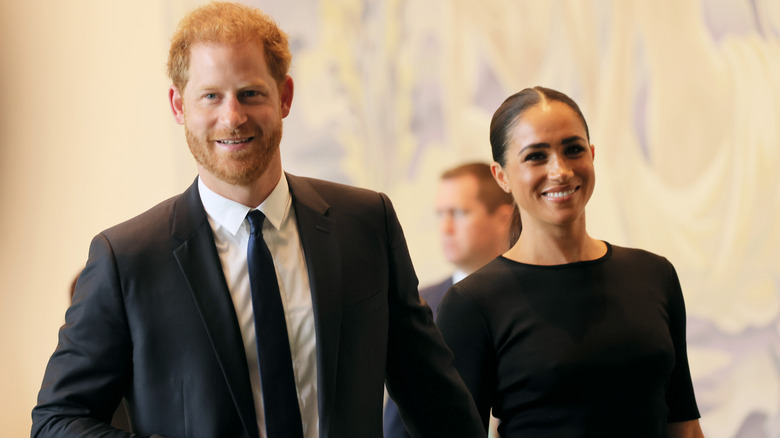 Prince Harry and Meghan Markle in 2022