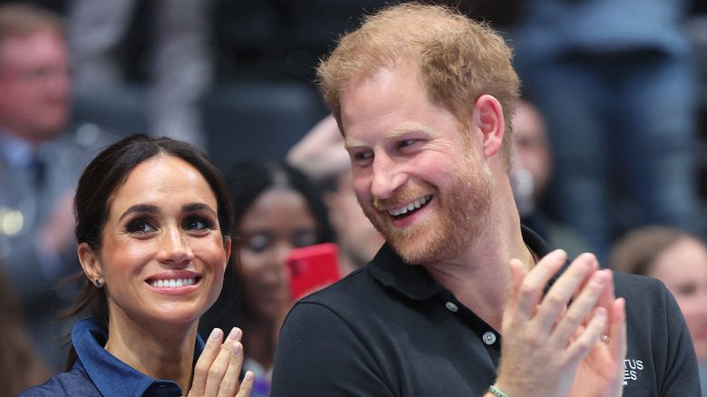 Meghan Markle and distant cousin Prince Harry