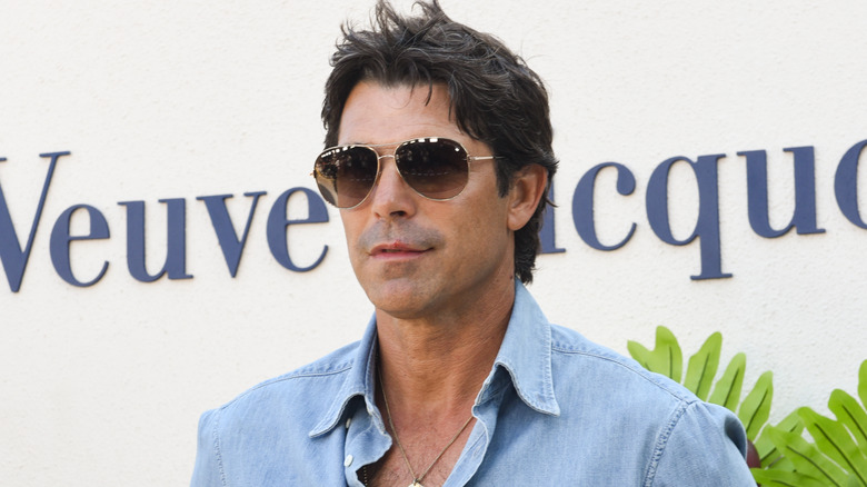 Nacho Figueras wearing sunglasses