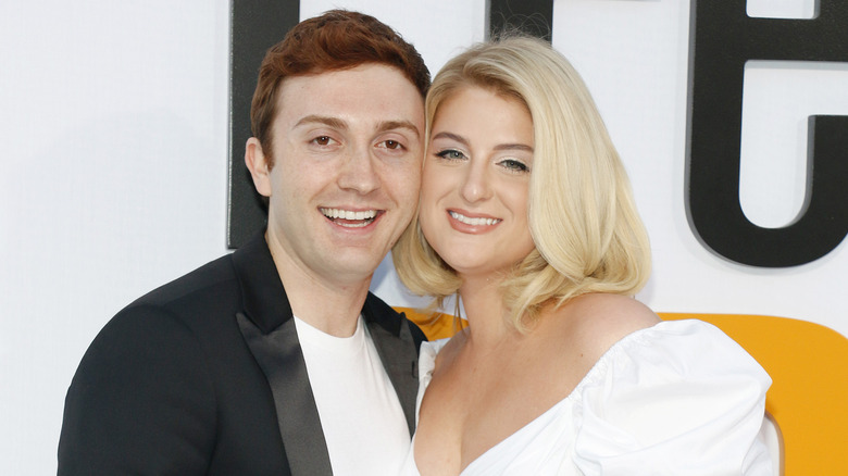 Meghan Trainor and Daryl Sabara long bob