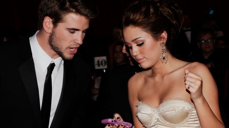 Liam Hemsworth and Miley Cyrus