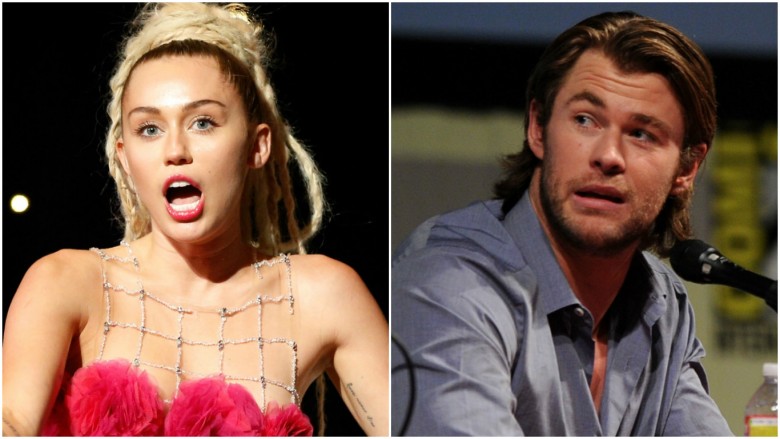 Miley Cyrus, Chris Hemsworth