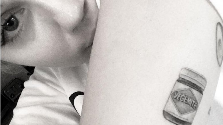 Miley Cyrus tattoo