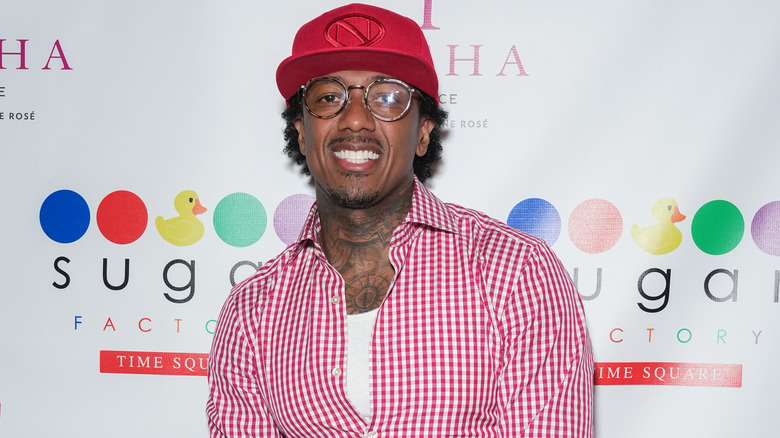 Nick Cannon smiling