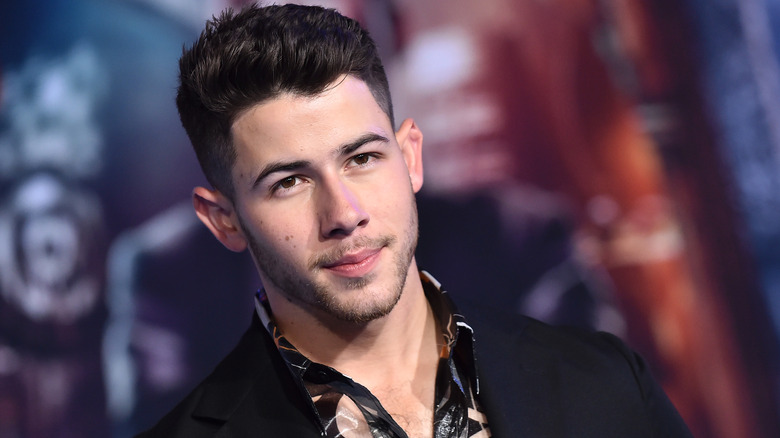 Nick Jonas at a premiere