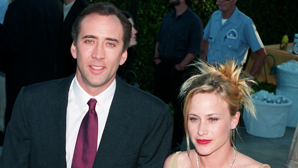 Patricia Arquette and Nicolas Cage on the red carpet