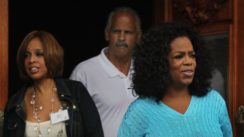 Gayle King, Stedman Graham, and Oprah Winfrey