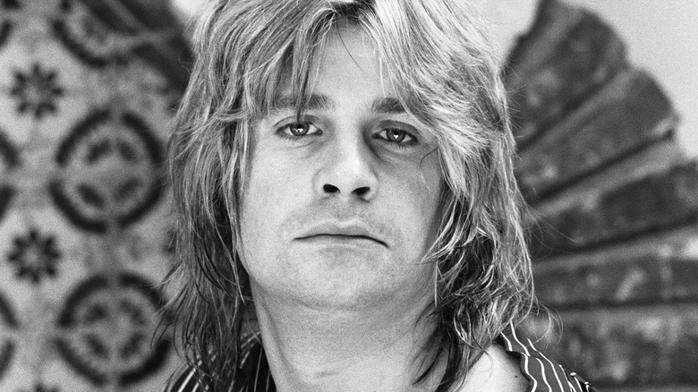 Ozzy Osbourne in 1982, looking stoic