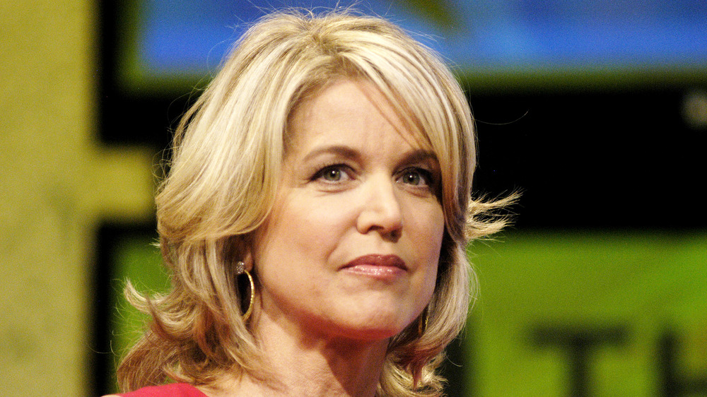 Paula Zahn looking serious