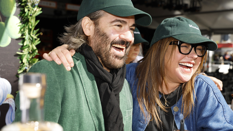 Rachael Ray and John Cusimano snuggling