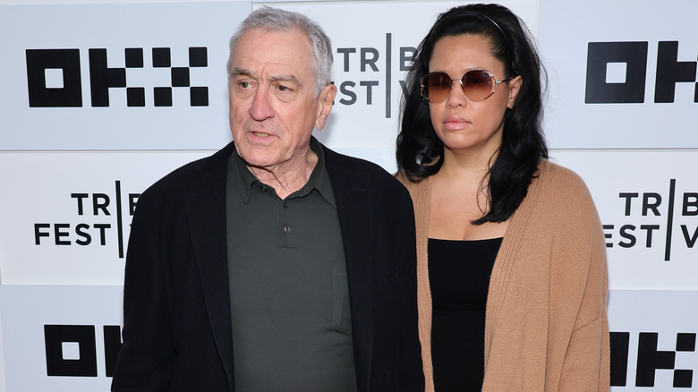 Robert De Niro and Tiffany Chen red carpet