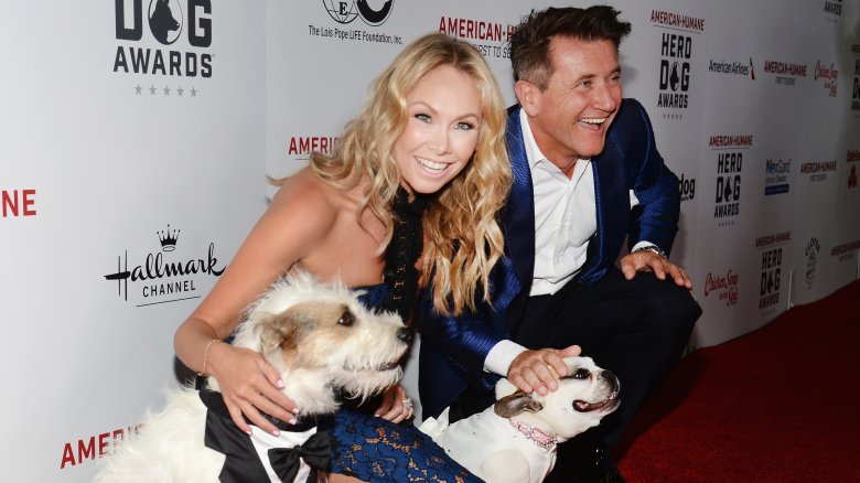 Kym Johnson and Robert Herjavec