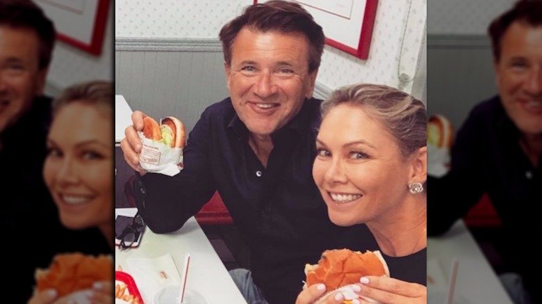 Robert Herjavec and Kym Johnson