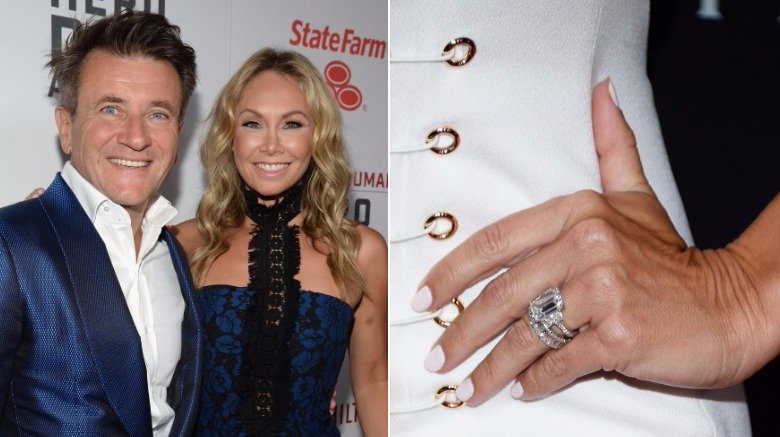 Robert Herjavec and Kym Johnson