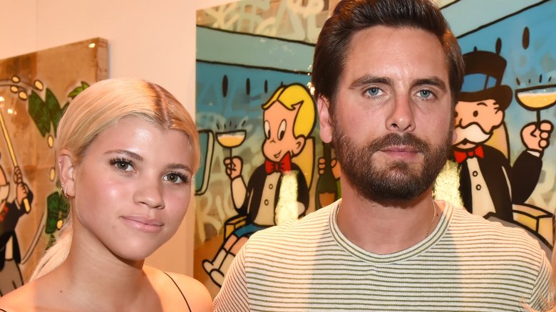 Sofia Richie and Scott Disick