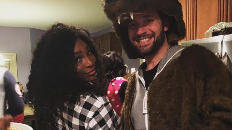 Serena Williams and Alexis Ohanian