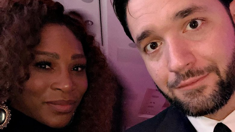 Serena Williams and Alexis Ohanian