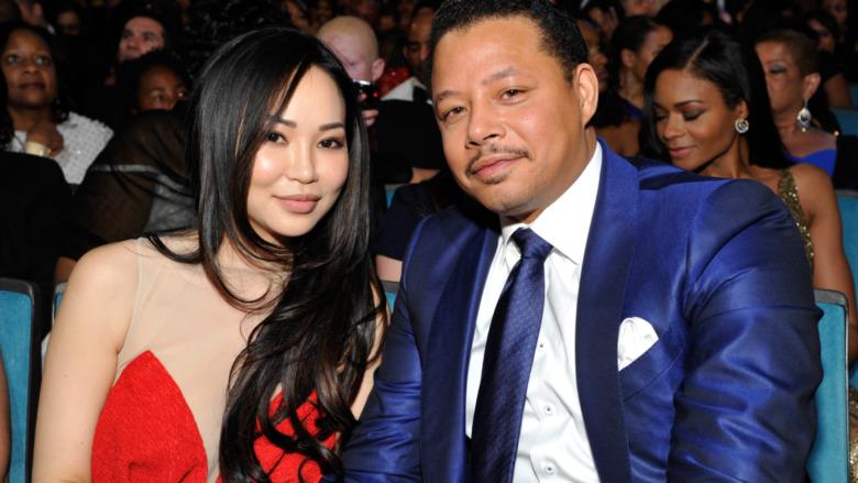 Mira Pak and Terrence Howard smiling 