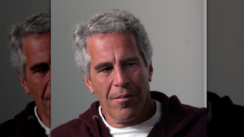 Jeffrey Epstein posing