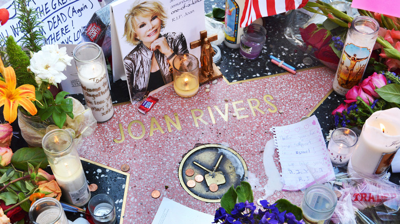 Joan Rivers Walk of Fame star 