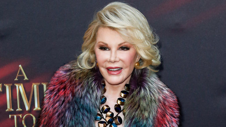 Joan Rivers smiling 