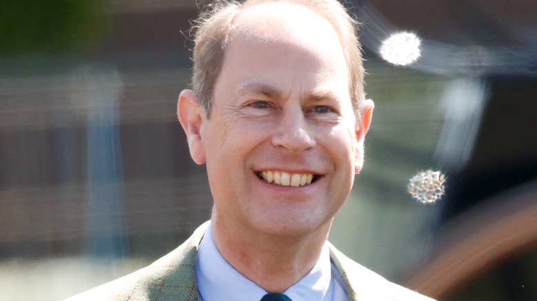 Prince Edward smiling 