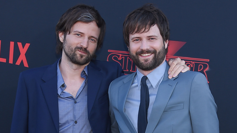 Matt and Ross Duffer on the red carpet