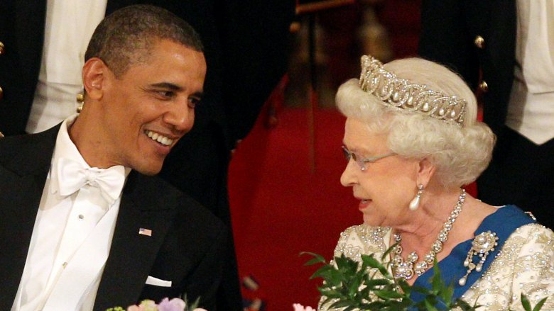 Barack Obama, Queen Elizabeth II