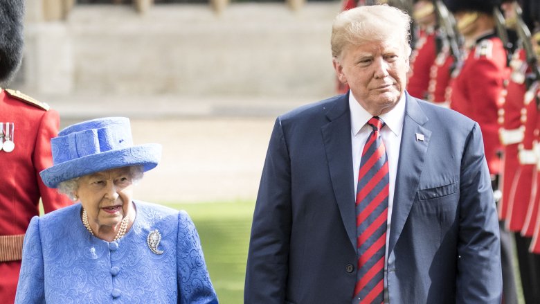 Queen Elizabeth II, Donald Trump