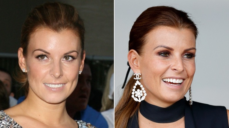 Coleen Rooney split image