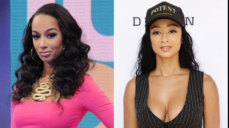 Draya Michele split image