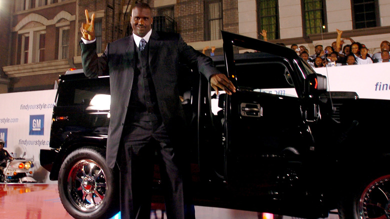 Shaquille O'Neal at the GM All-Car Showdown