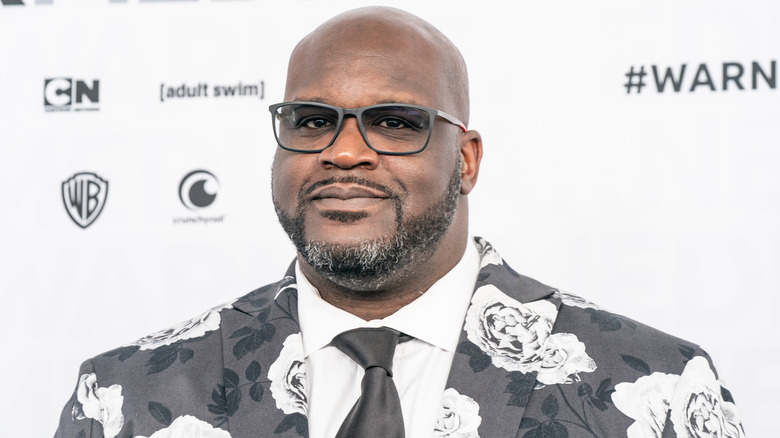 Shaquille O'Neal on a red carpet