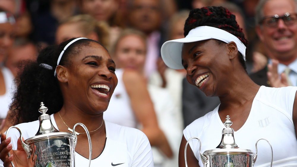 Serena Williams and Venus Williams at Wimbledon