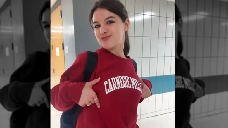 Suri Cruise Carnegie Mellon sweater