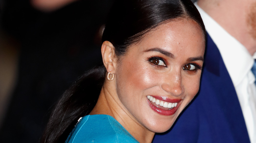 Meghan Markle smiling