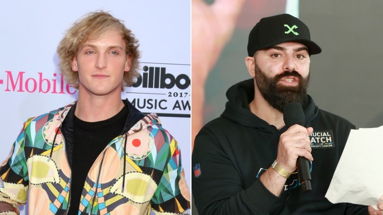 Logan Paul and Keemstar side by side image