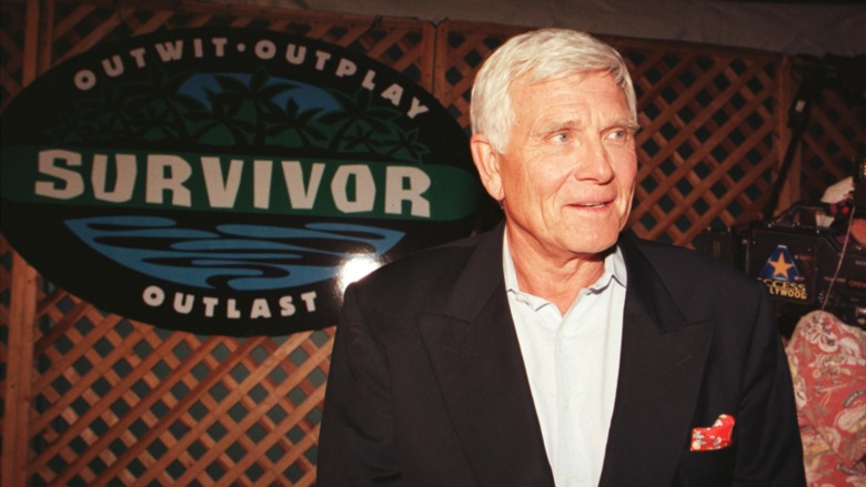 Contestant B.B. Andersen arrives for the "Survivor: The Reunion" party at the CBS studios August 23, 2000