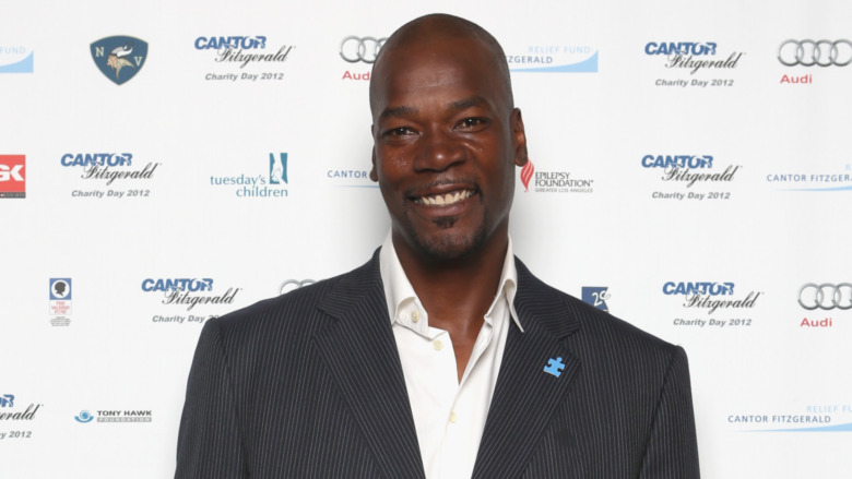 Basketball player Cliff Robinson attends Cantor Fitzgerald & BGC Partners host annual charity day on 9/11 to benefit over 100 charities worldwide