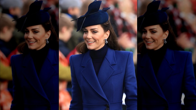 Kate Middleton blue blazer