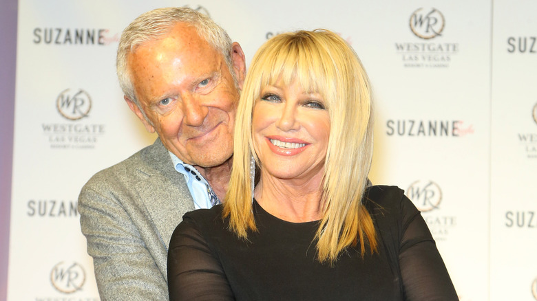 Suzanne Somers and husband Alan Hamel