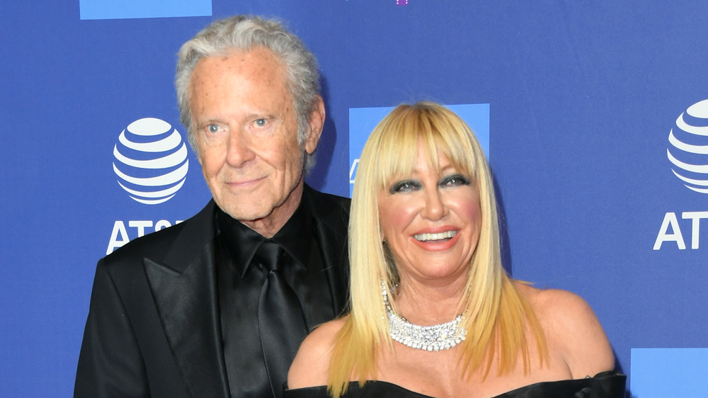 Alan Hamel and Suzanne Somers red carpet 