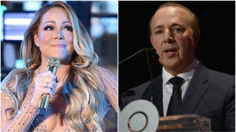 Mariah Carey speaking / Tommy Mottola speaking