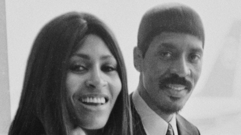 Tina Turner and Ike Turner, both smiling