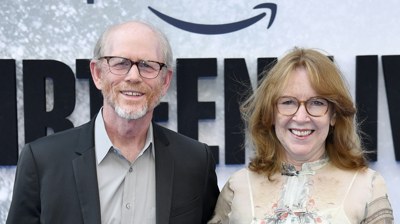 Ron and Cheryl Howard at a London screening of Thirteen Lives